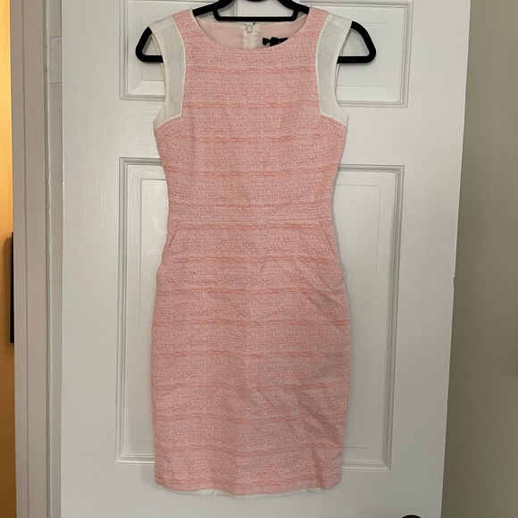 J. Crew Dresses & Skirts - Pink Tweed Dress